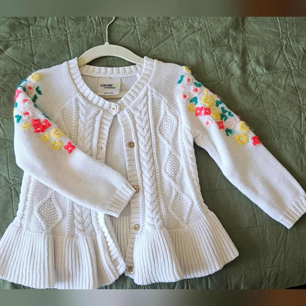 Genuine Kids Toddler Girl Sweater Cardigan